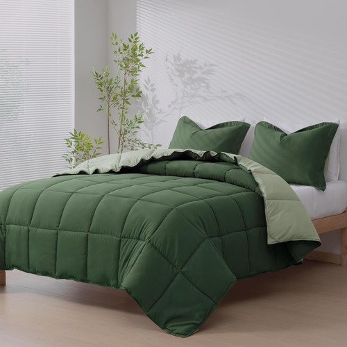 3pc green queen size - queen,