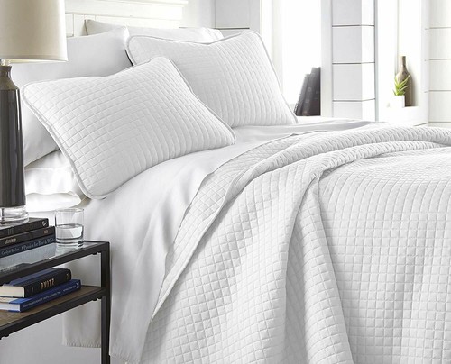 Solid bright white check - bright, 3